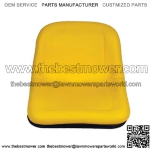 New Seat 15" Yellow Vinyl Fits John Deere AM133476 AM133476