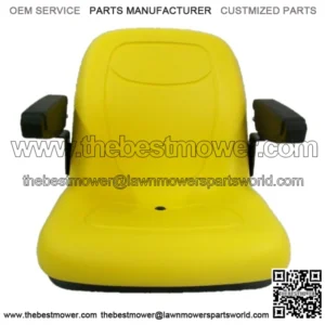 Yellow Seat Fits John Deere 130 160 165 316 318 322 330 332 420 430 STX38 Mowers