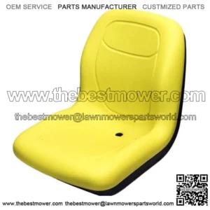 Yellow Seat Fits John Deere 3203 1023E 3032E 3038E Compact Tractors