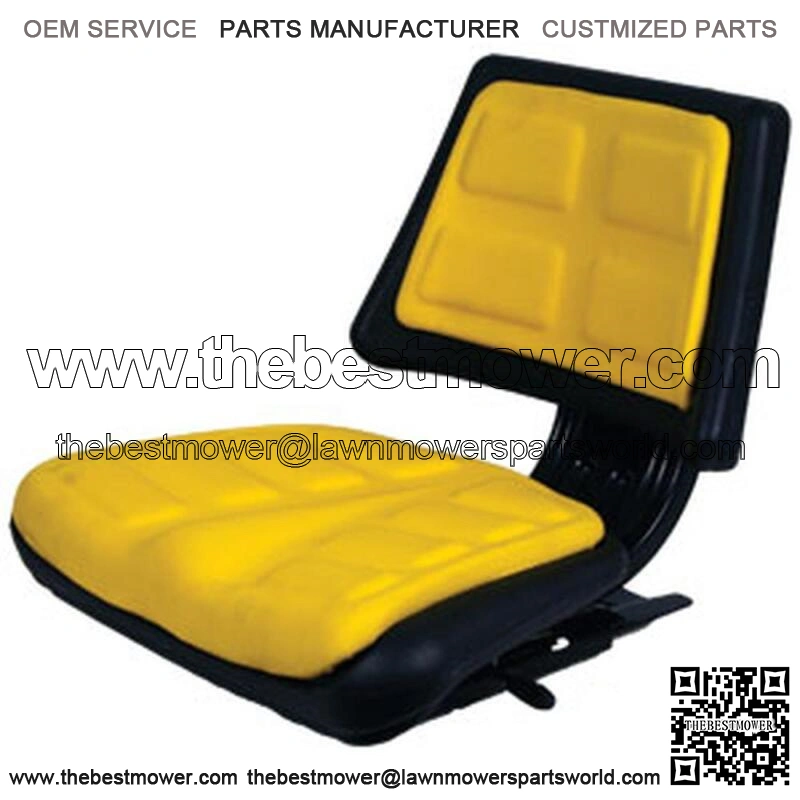 2702200 Universal Seat with Slide Tracks And Mounting Brackets Trapezoid Back