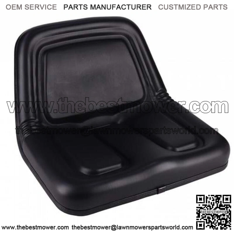 S830619 Bucket Seat, Black Vinyl Fits Kubota
