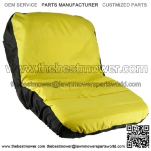 Seat Cushion Cover For John Deere LP92324 Mowers & Gators Medium 15" Tall
