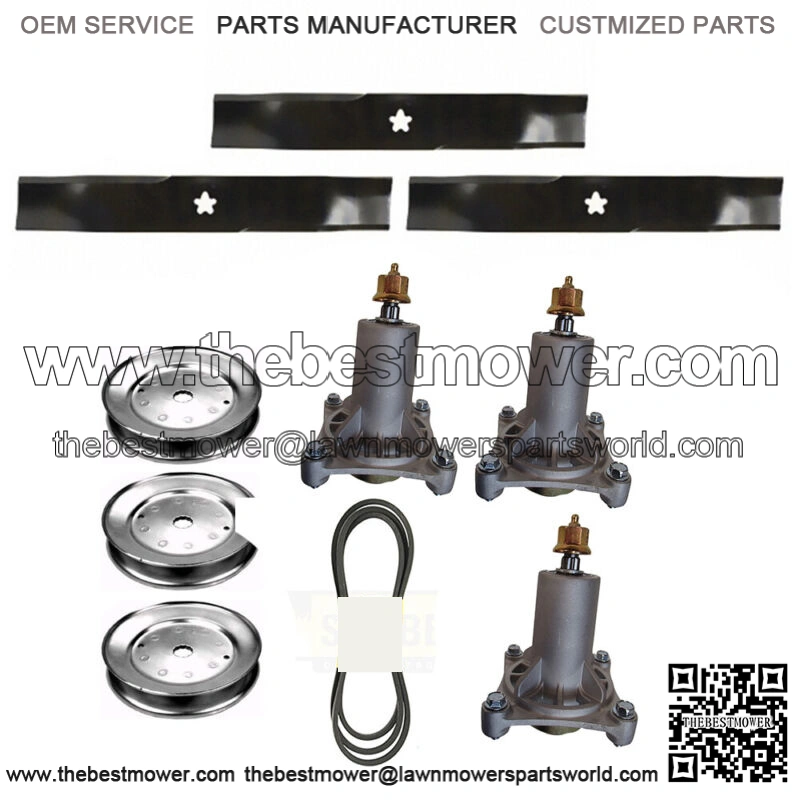 48" Deck Rebuild Kit for Craftsman HUSQ YTH24 187292 197242 153532 180054 173921