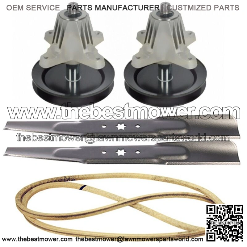 Deck Spindle Blade Belt Kit Fits Fits Sears Fits Craftsman T1000 T1200 T1400