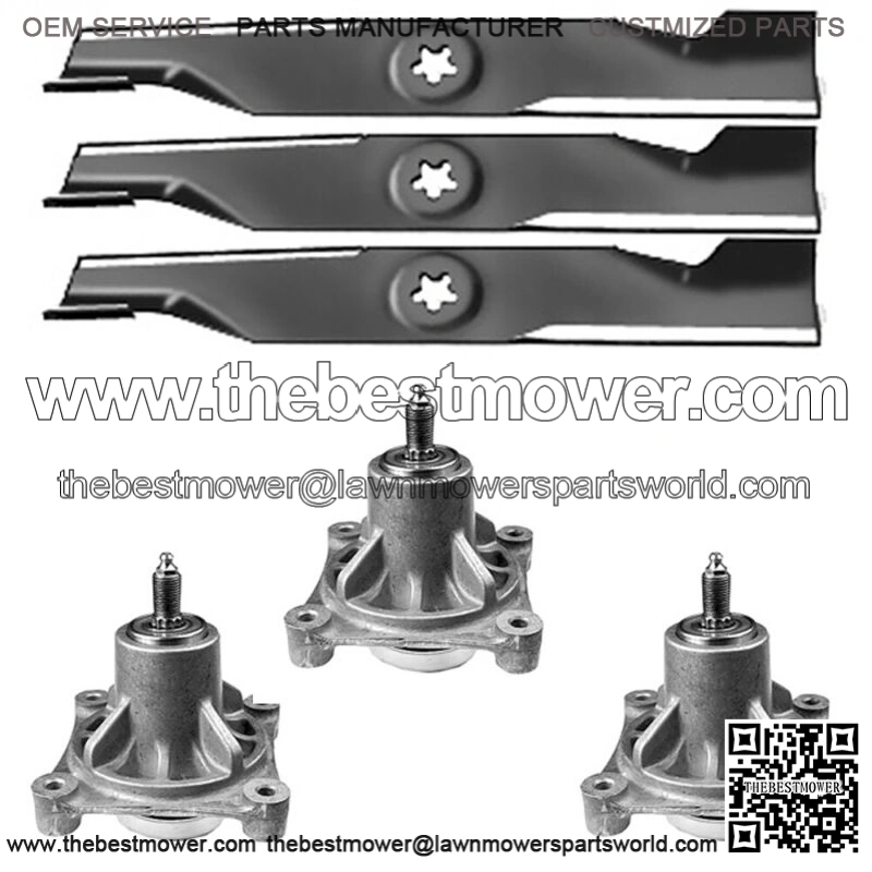 Lawn Mower Deck Spindle & Blade Kit fits Sears Craftsman 48" GT5000