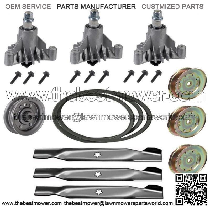 Mower 50" Deck Rebuild Kit Fits Fits Craftsman 137380 143651 144959 153535