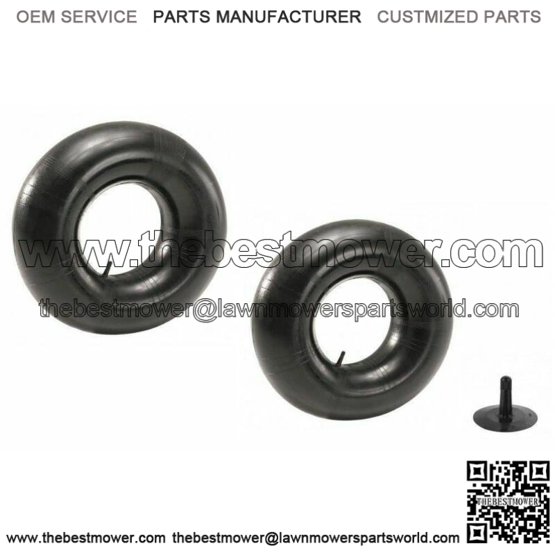 (2) TIRE INNER TUBES 4.80x8 4.00x8 TR13 Straight Valve Stem Fits Cub Cadet Mower