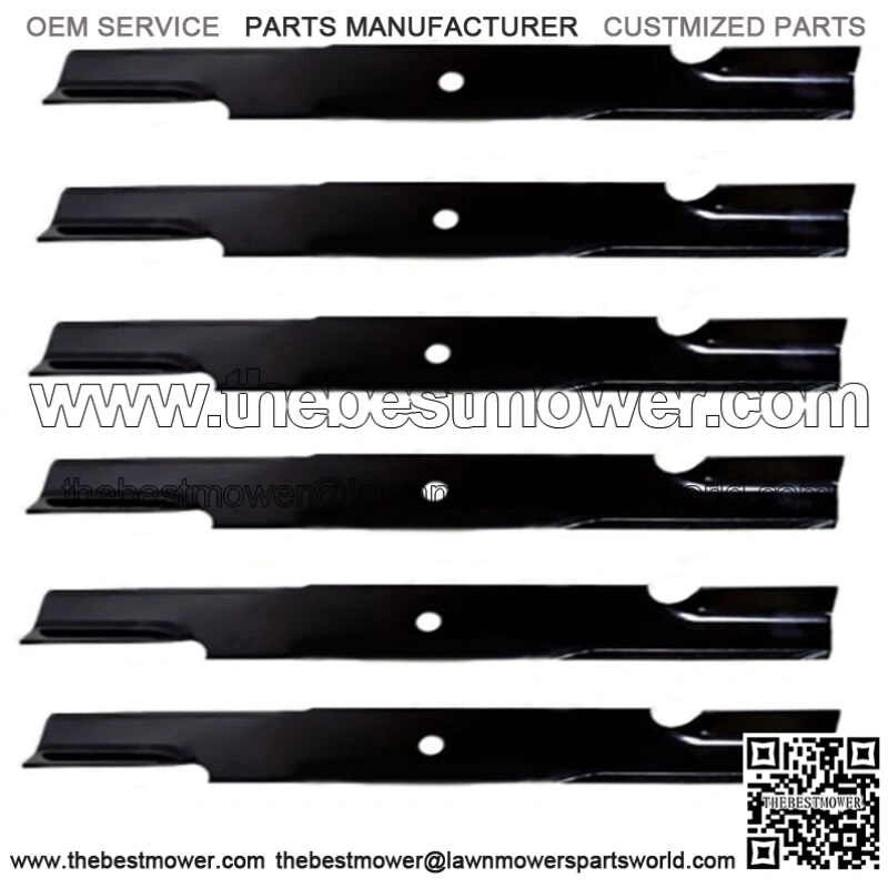 (6) 21" Blade For Scag Wild Fits CAT Turf Tiger Fits Cub Super Z Advantage V