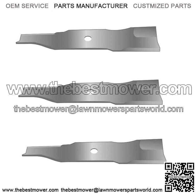 11564 1004772 (3)Blades for 48" Fits Cub Cadet Zero Turn Mower