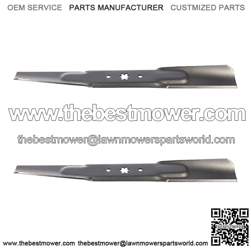 2 Blades for 46" Fits Cub Cadet Cut #B1MA2434 MTD 742-04290, 942-04290