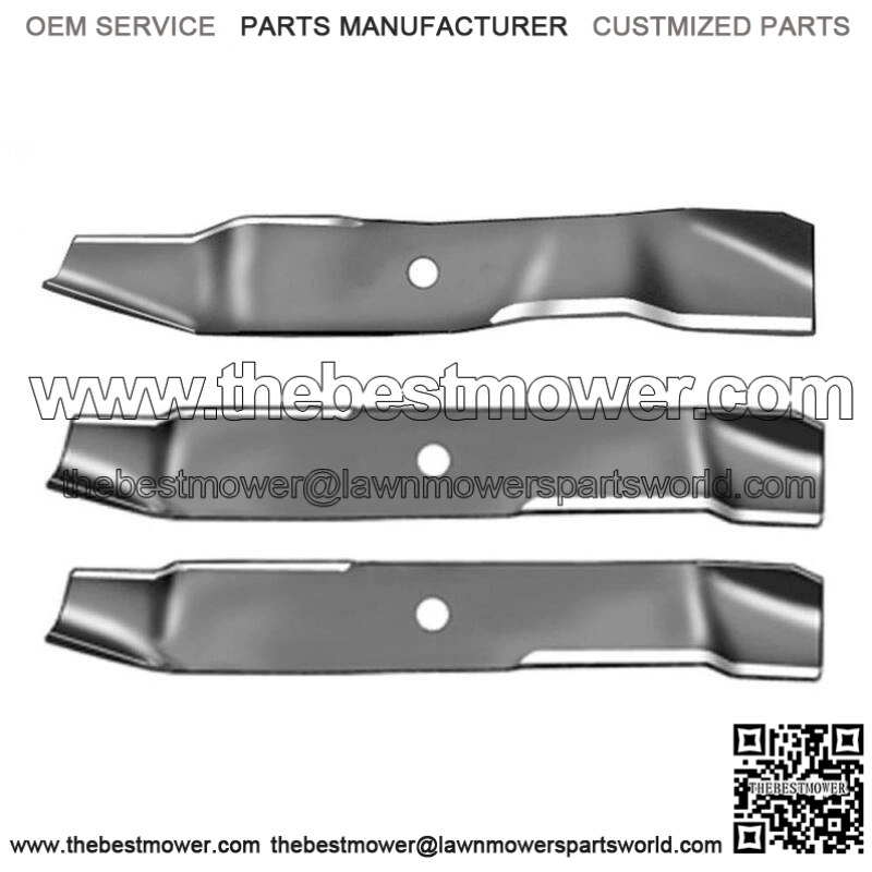 3 Pack Mower Blades for 46" Fits Cub Cadet Mowers LT1045 LT1046 LT1022 2185