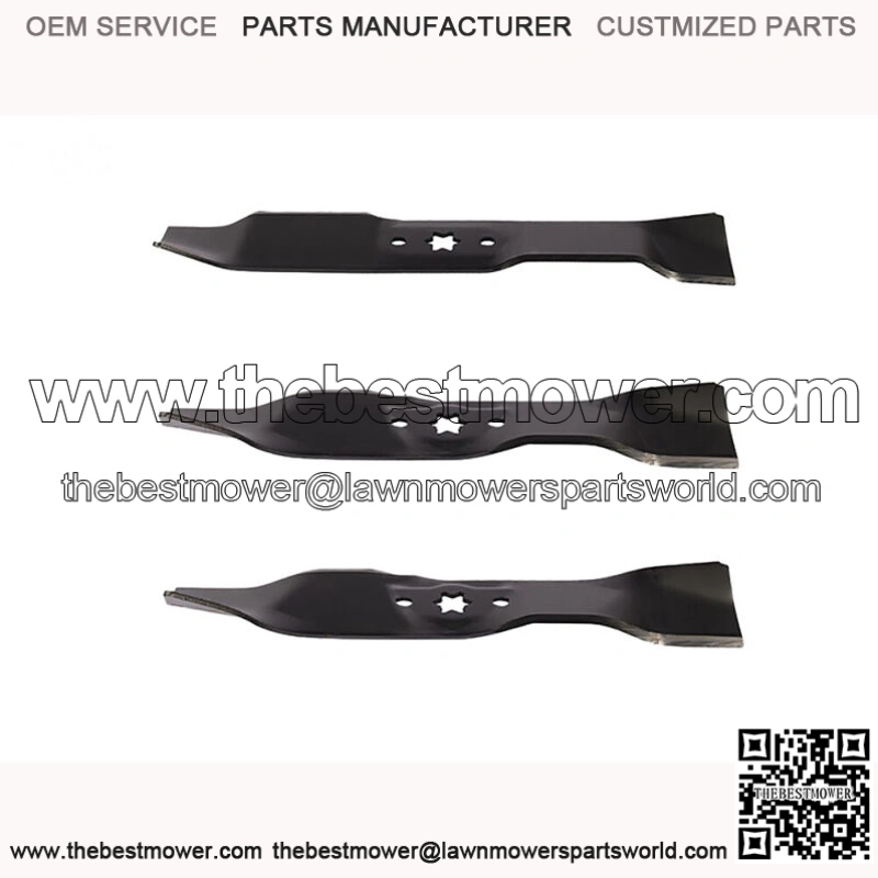 3 Pack Mulching Blades Fits Cub Cadet 46" 942-0611A 942-0612A