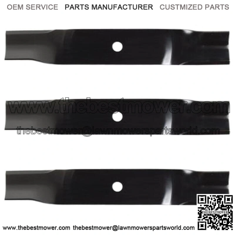 3 pk Fits Hi-Lift Mower Blades Fits Cub Cadet Zero Turn Mowers Z Force & Tank 54