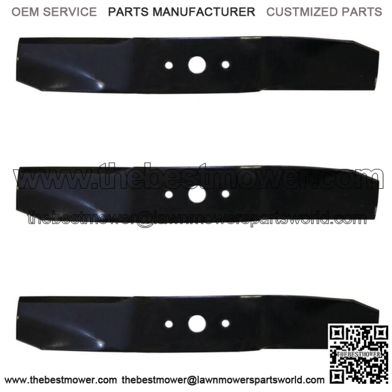 3PK Blades Fits Cub Cadet 44 GT2186 GT2544 208 209 2518 759-3939"