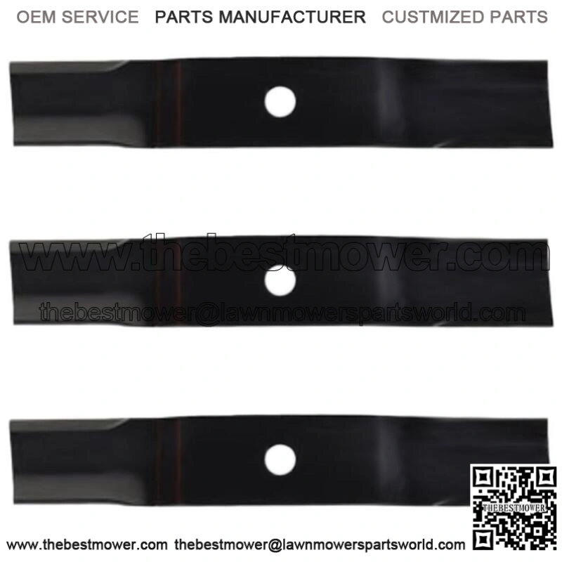 44" 6081 Lawn Mower Blade Set Fits Cub Cadet 3/4" CH 742-3002 759-3812