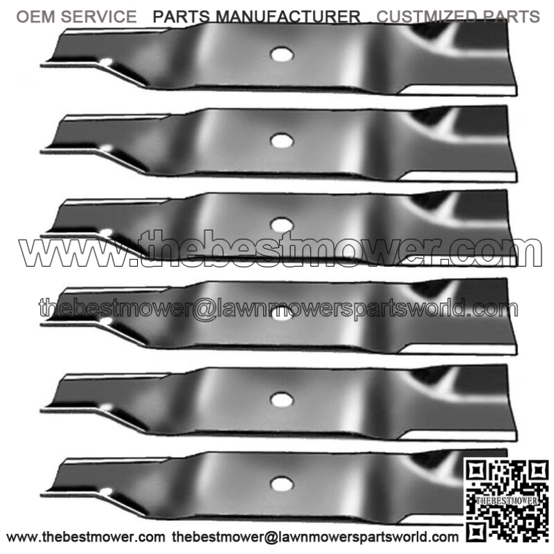 6 Pack Blades Fits Cub Cadet MTD 02005017 1005336 742-04417 942-04417 942-04417A