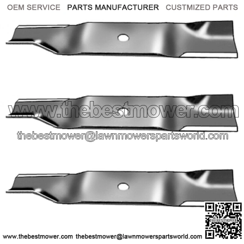 60" Rotary 10363 Lawnmower Blade Set (3) Fits Cub Cadet "Tank" #1005338 3/4" CH