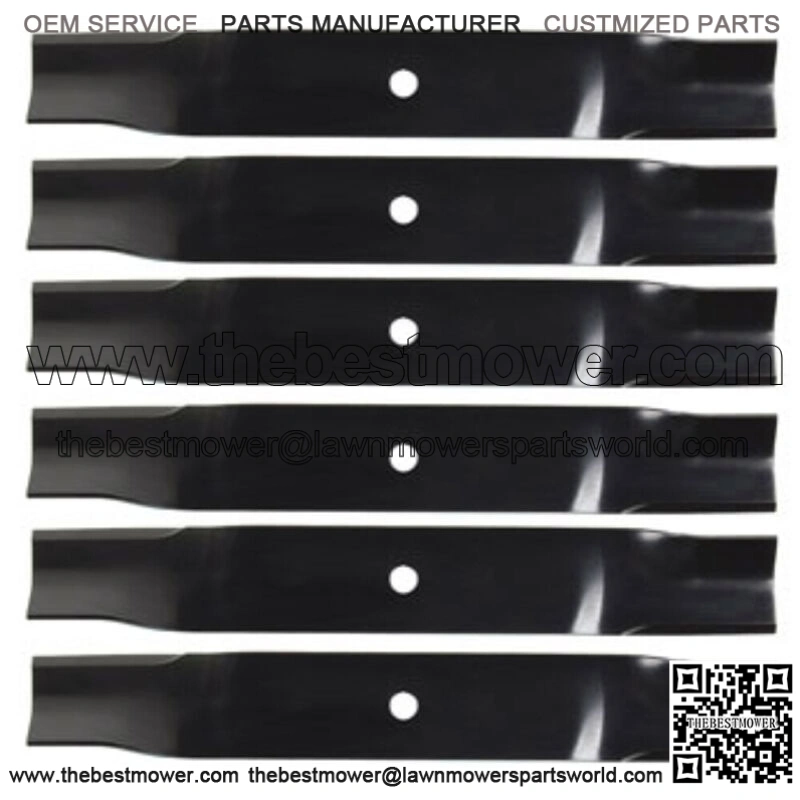 6-Pack Blades Fits Cub Cadet 01005338 for 60" Deck Tank Commercial