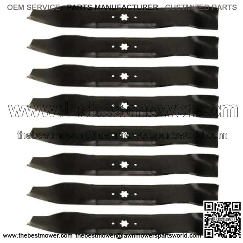 8 (Eight) Mulching Blades 42" Deck MTD 942-0616A Bolens Fits Cub Cadet Craftsman