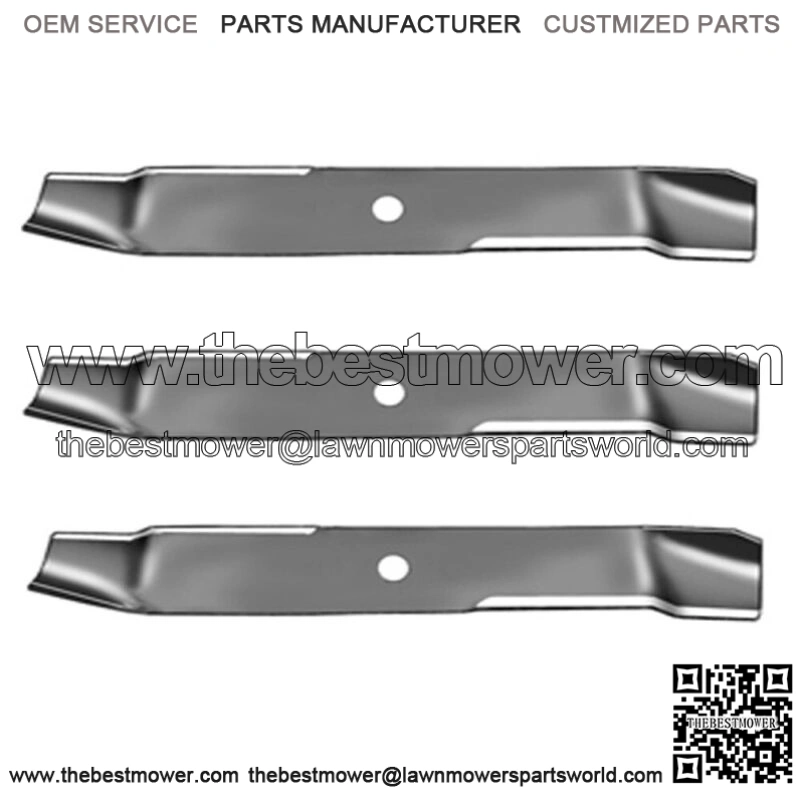 (3) Replacement Mower Blades - 14-7/8" X 3/4" Fits Cub Cadet Models 742-04016