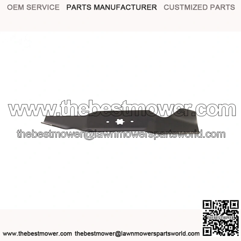 One Aftermarket Outer Lawn Mower Blade Fits Cub Cadet 46" Deck Replaces 942-0542