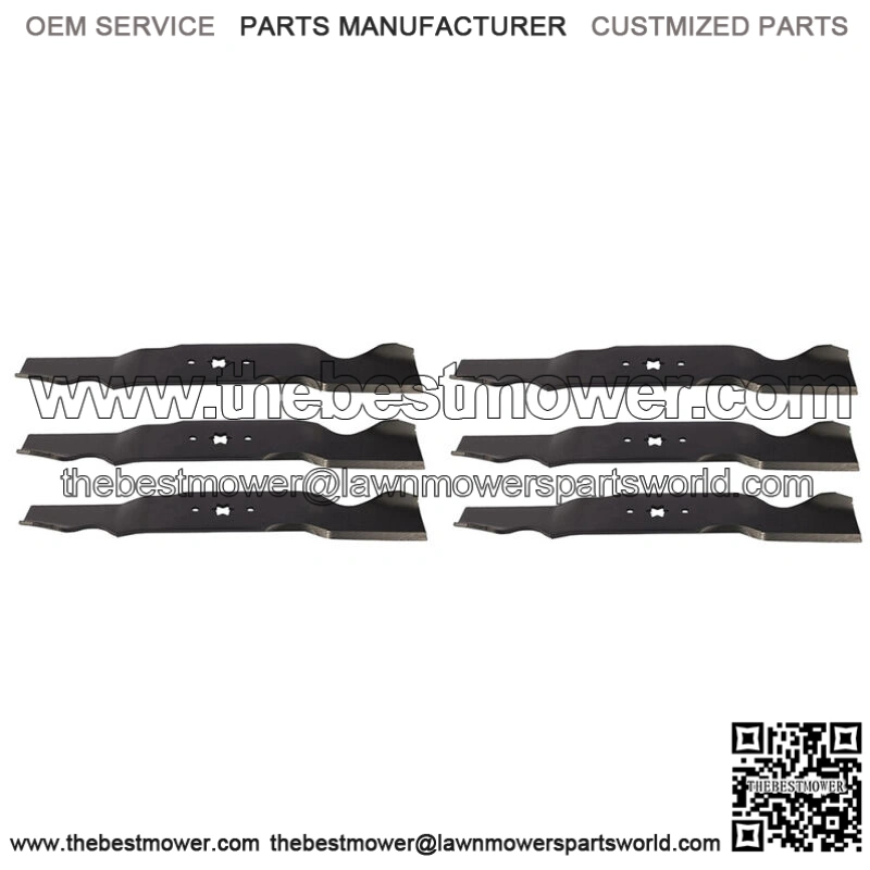 6 HD BLADES Fits Cub Cadet 54 SLT 1554 SLTX 1054 GTX 1054 RZT554 SLTX 10