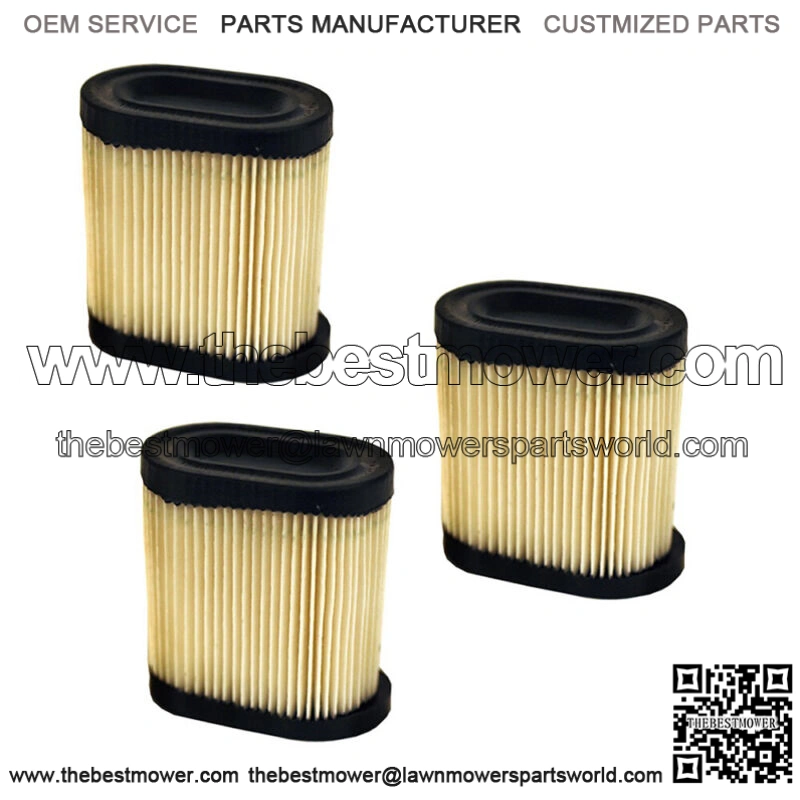 Lot Of 3 Air filters Fits Tecumseh 36905 9200 AYP Sears Lawn Boy Fits Cub Cadet