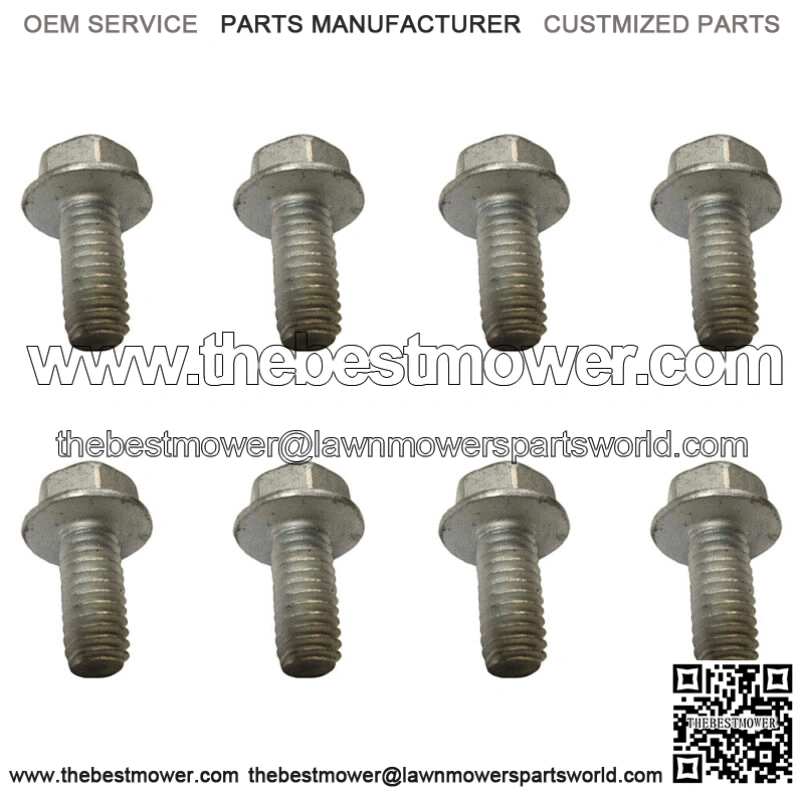 8 Pk Spindle Bolts Fits Cub Cadet MTD Troy-Bilt 710-1260A 710-0650 Fits Toro 112