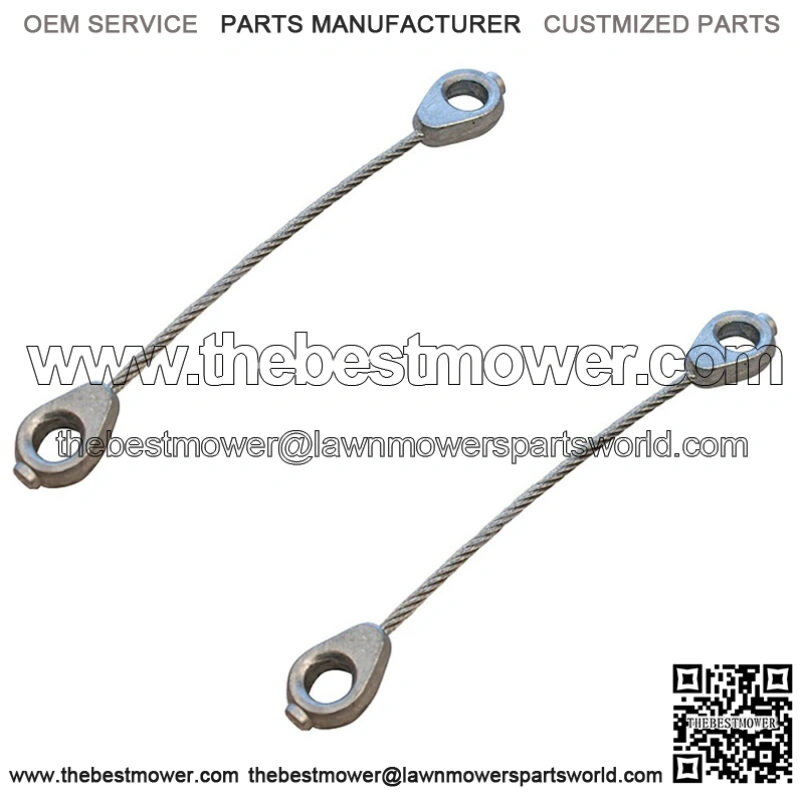 QTY (2) DECK LIFT CABLE 746-0970 946-0970 Fits Cub Cadet RZT17 RZT22 RZT42 RZT50