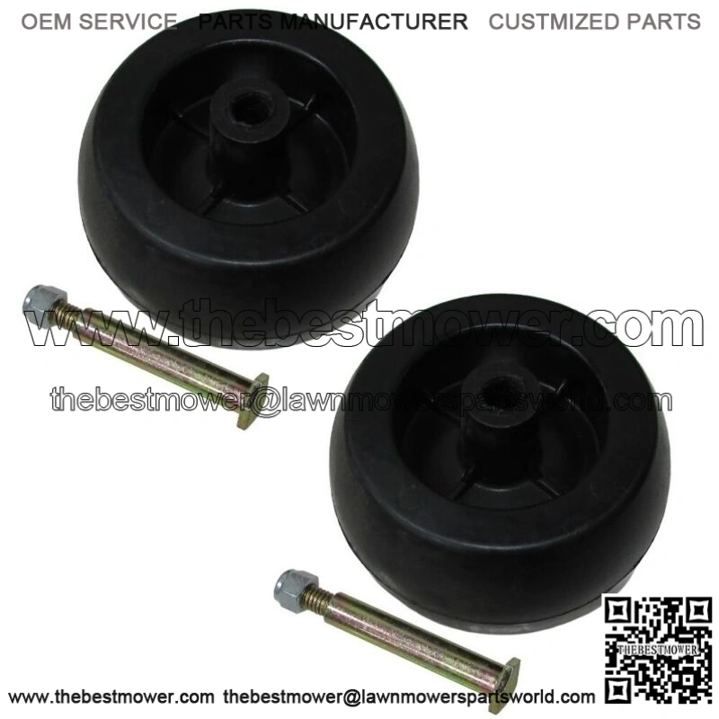 2 Pack Deck Gauge Wheel Set & Hardware F19 Fits Cub Cadet MTD 734-04155 738-3056