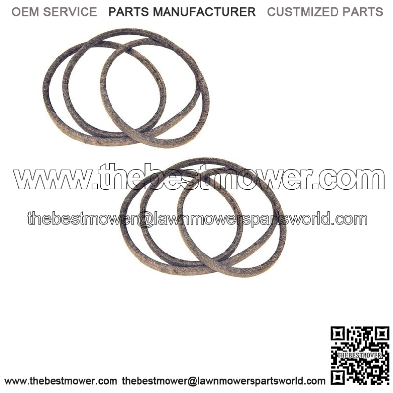2PK Fits Cub Cadet MTD RZT 50" Mower Deck Belt 754-04044 954-04044 754-04044A