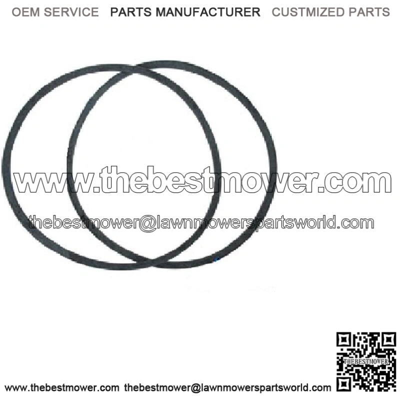 Fits Cub Cadet/MTD 754-3084 954-3084 Set of Two (2) DRIVE BELTS with Made Wi