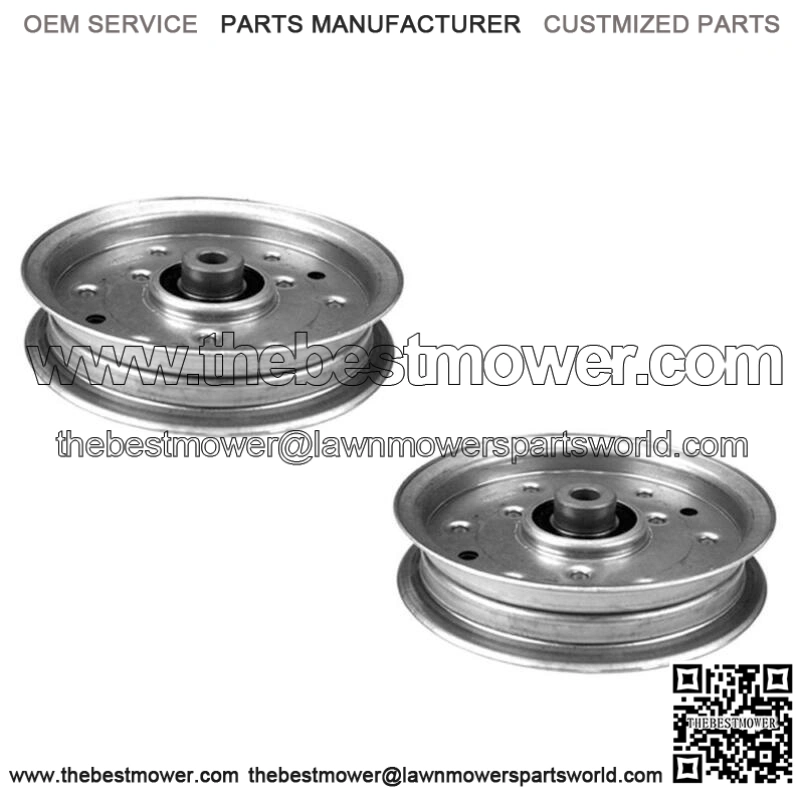 2PK Idler Pulley Fits Cub Cadet 38" 42" 46" 54" Tractors 756-04129 956-04129