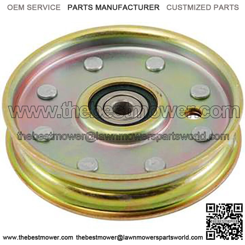 Fits Cub Cadet Commercial 01004081 02005077 Replacement Flat Idler Pulley 3/8 x