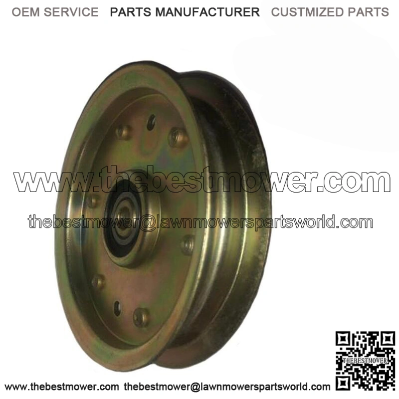 Set of (3) Flat Idler Pulleys Fits Cub Cadet LT1040 LTX1040 LTX1042 LTX1050