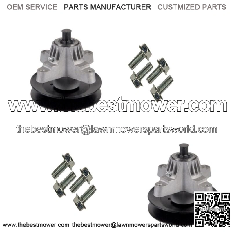 2 Set Spindle Assemblies w/Pulley fit MTD Fits Cub Cadet 918-0574 618-0574