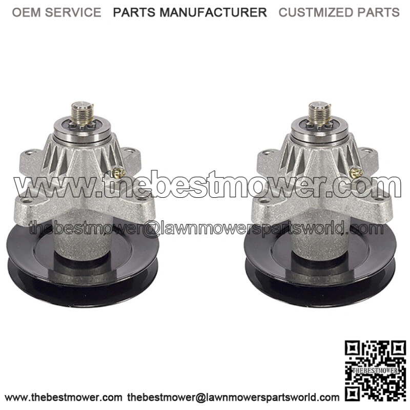 2x Spindle Assembly Fits Cub Cadet 618-04126 918-04125B 918-04126B 3/8
