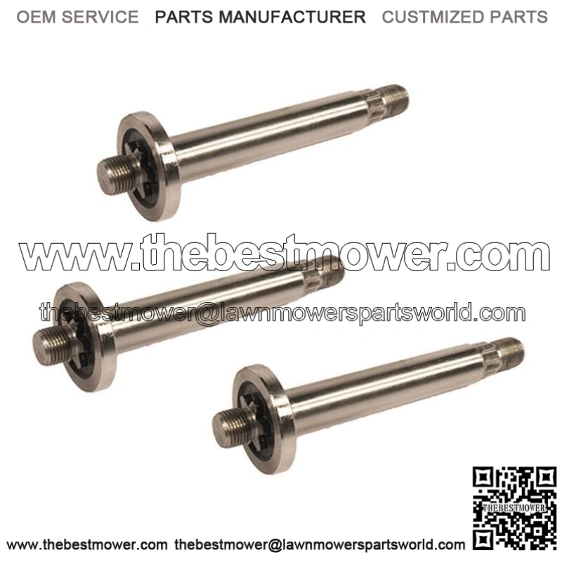 3PK Blade Spindle Shafts Fits Cub Cadet 738-1010A, 738-1010