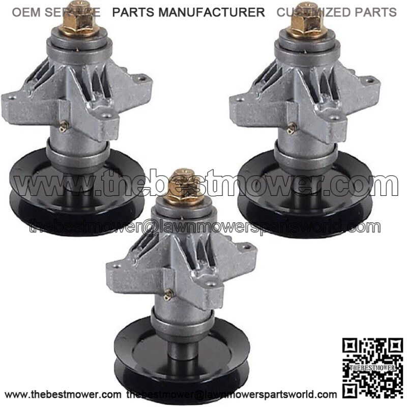 3PK Spindle Assembly Fits Cub Cadet MTD 618-04129 618-04129B 918-04129B 918-0412