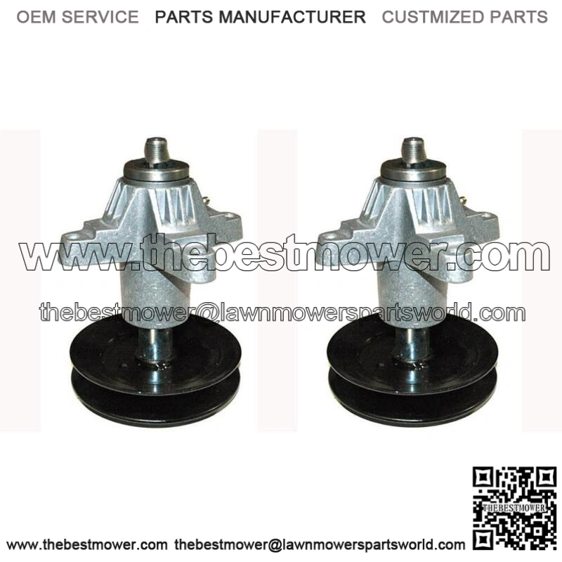 Set/2 Spindle Assembly w/ Pulley 618-0671D 618-0671A 618-0671B for MTD Fits Cub