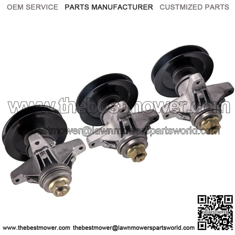918-04129A Set of Three Mower Deck Spindles w/Bolts Fits Cub Cadet SLT1554