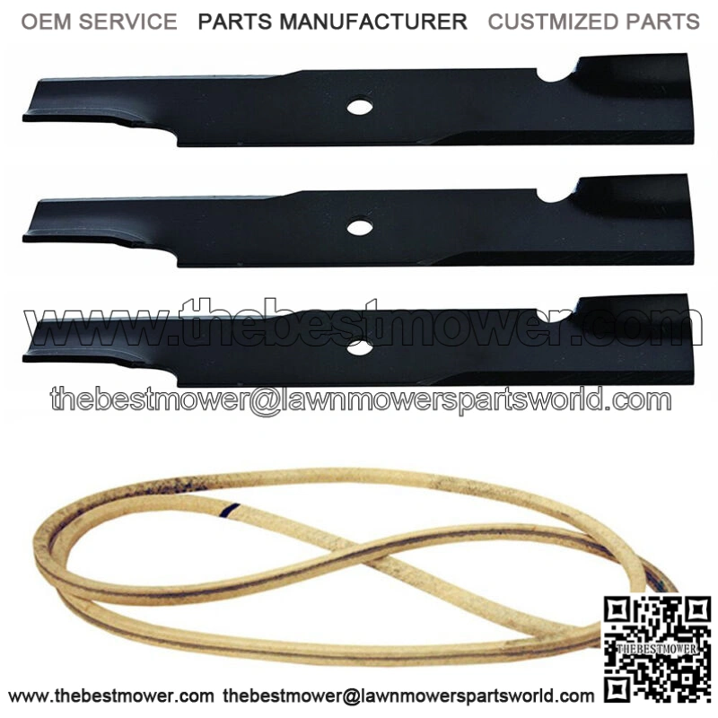 Belt & Blades Deck Kit for 48" Cut SCAG Tiger Fits Cub-Wild Fits CAT-STWC 48