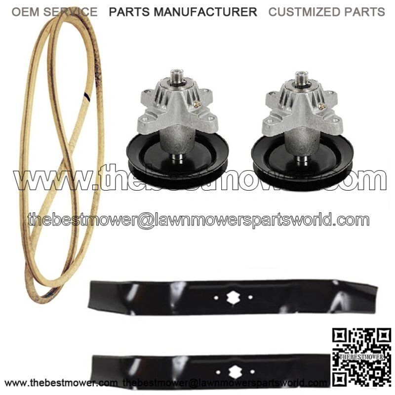 Deck Rebuild Kit - Blades Spindles Belt - for MTD Fits Cub Cadet 42"