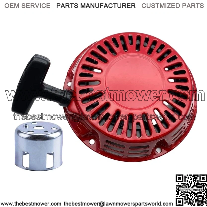 Red Recoil Assembly With Hub For 8.0 HP Engine GX240
