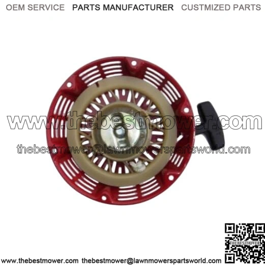 Red Recoil Assembly With Hub For 8.0 HP Engine GX240 - Image 2