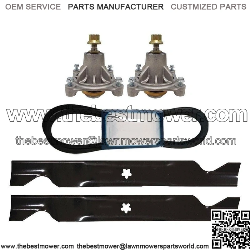 Deck Rebuild Kit With Blade Spindle Belt For Husqvarna RZ4623 Z246 RZ4619 46 Inch