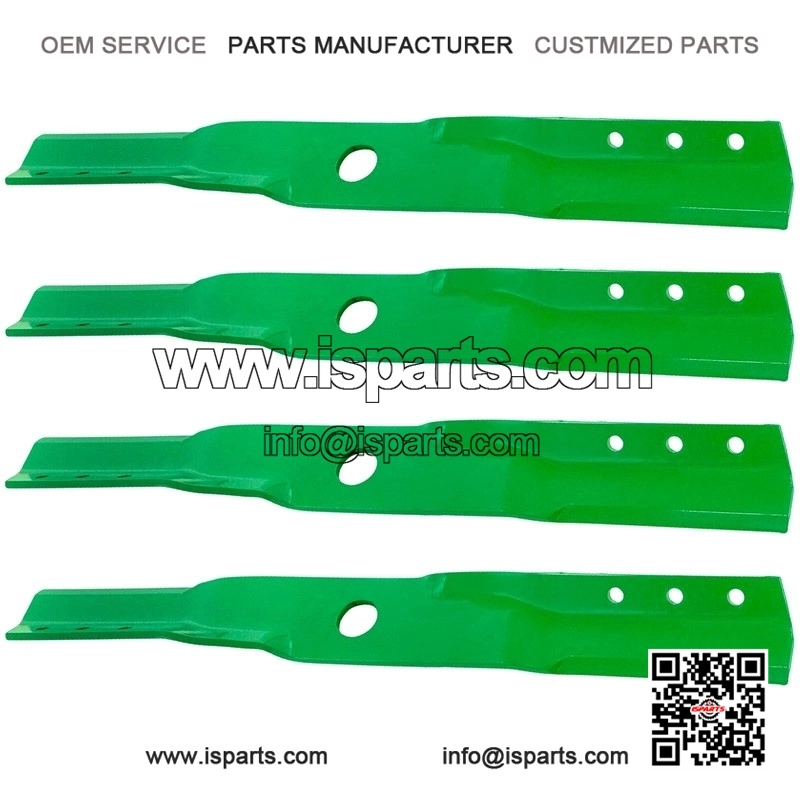 19-1/2" x 1" Circle Hole High-Lift Blade ÿ Fits 38" Deck Snapper Mowers