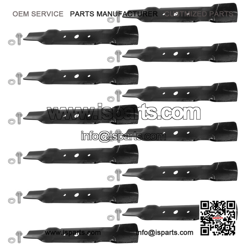 48-Inch Deck Blade with Bolt for John Deere L120 L130 L2048 L2548 Sabre - GX20250