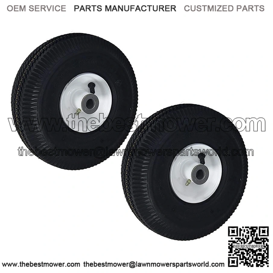 2 Front Wheel Tire Assembly Set for Timecutter Zero Turn SS4200 Z4220 Z4200