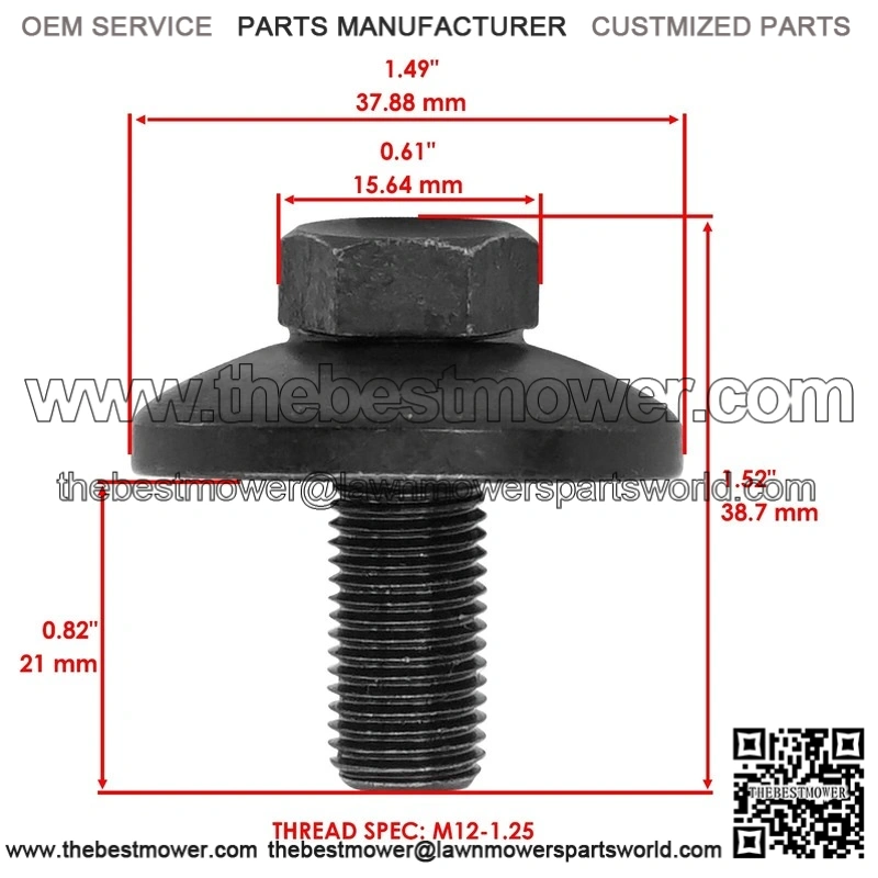 Husqvarna Electrolux/AYP 3x 532193003 539107522 Blade Bolt & Washer - Image 2